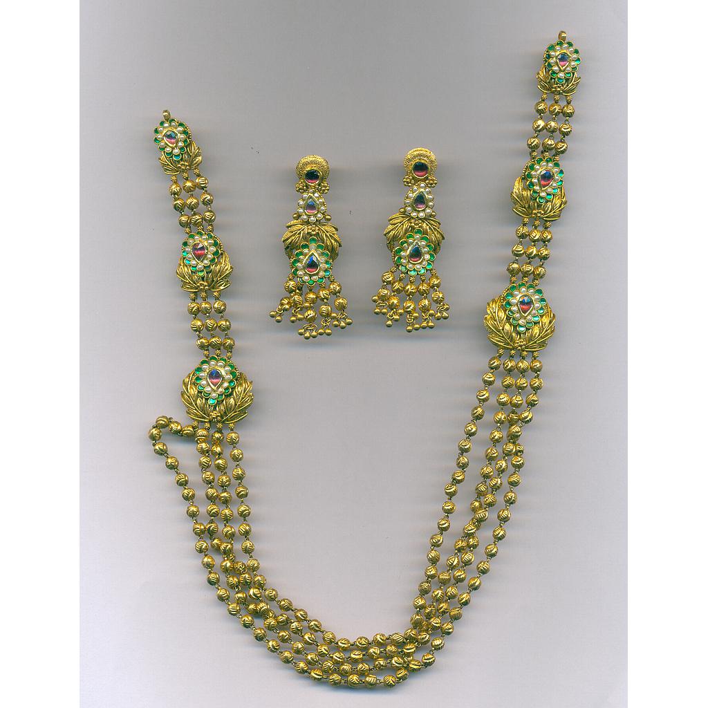 GOLD HALF SET ROUND ANTIQUE EXCLUSIVE