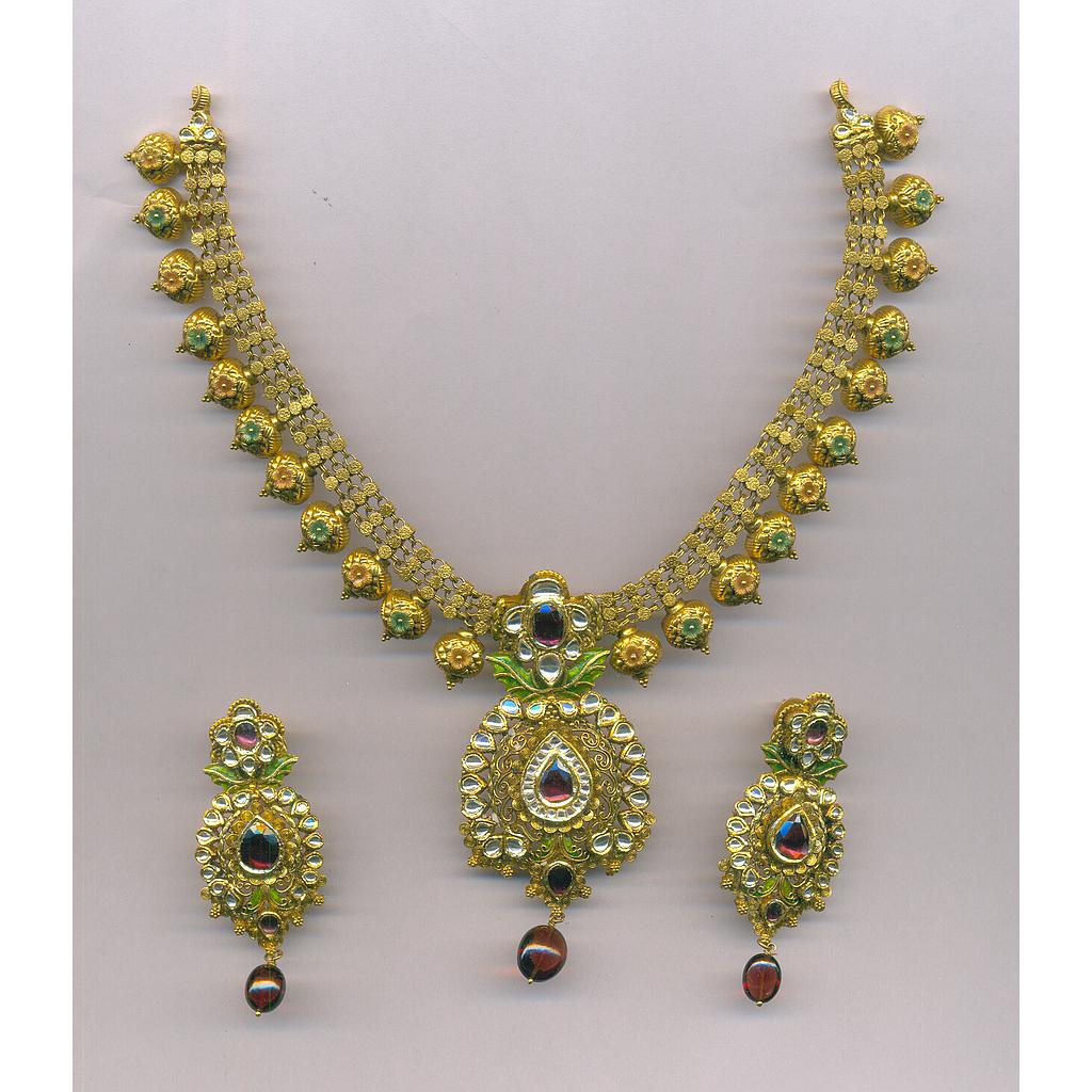 GOLD HALF SET ROUND ANTIQUE EXCLUSIVE
