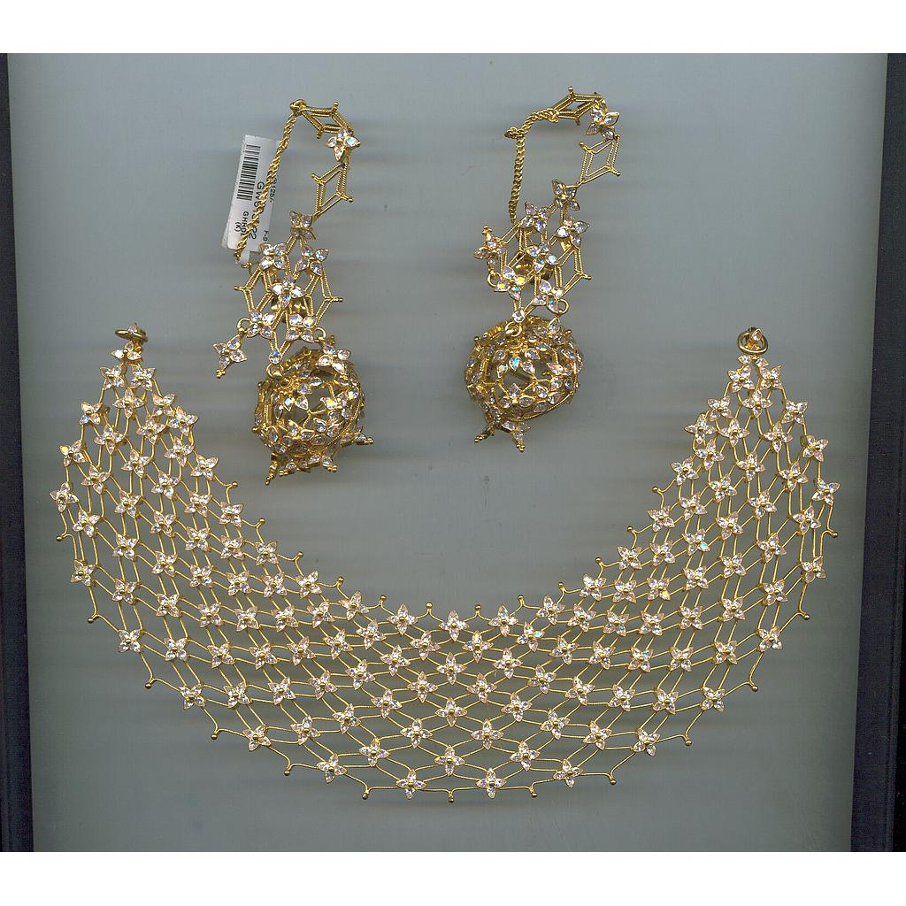 GOLD HALF SET ROUND ANTIQUE EXCLUSIVE