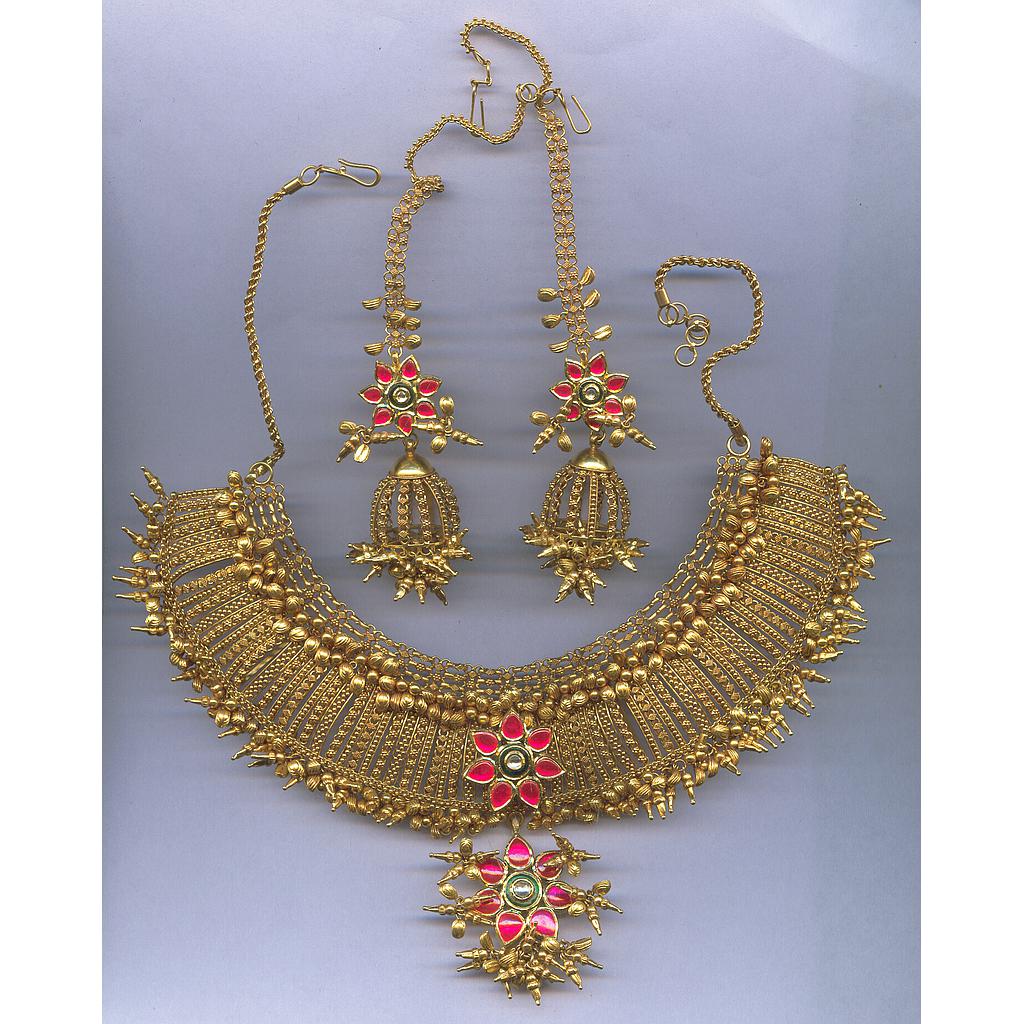 GOLD HALF SET ROUND ANTIQUE EXCLUSIVE