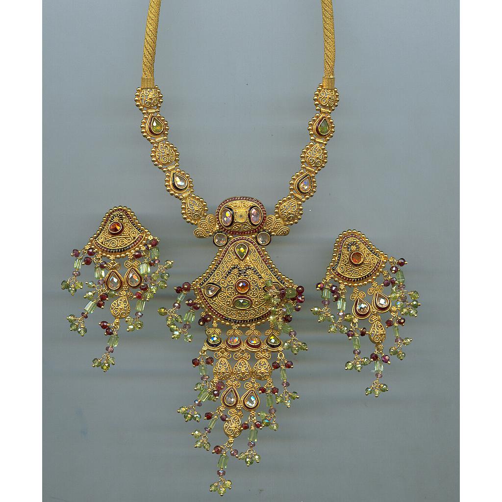 GOLD HALF SET ROUND ANTIQUE EXCLUSIVE
