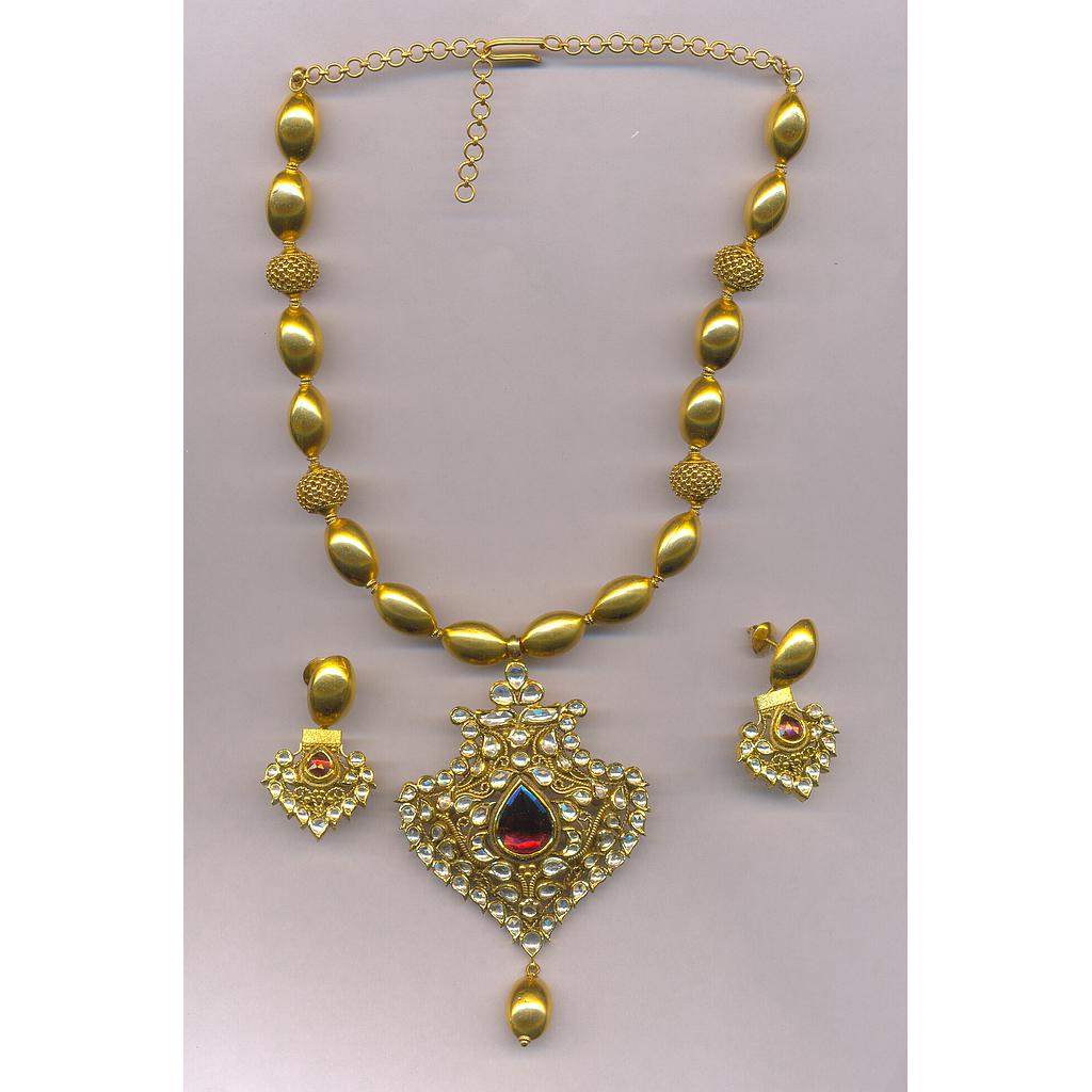 GOLD HALF SET ROUND ANTIQUE EXCLUSIVE