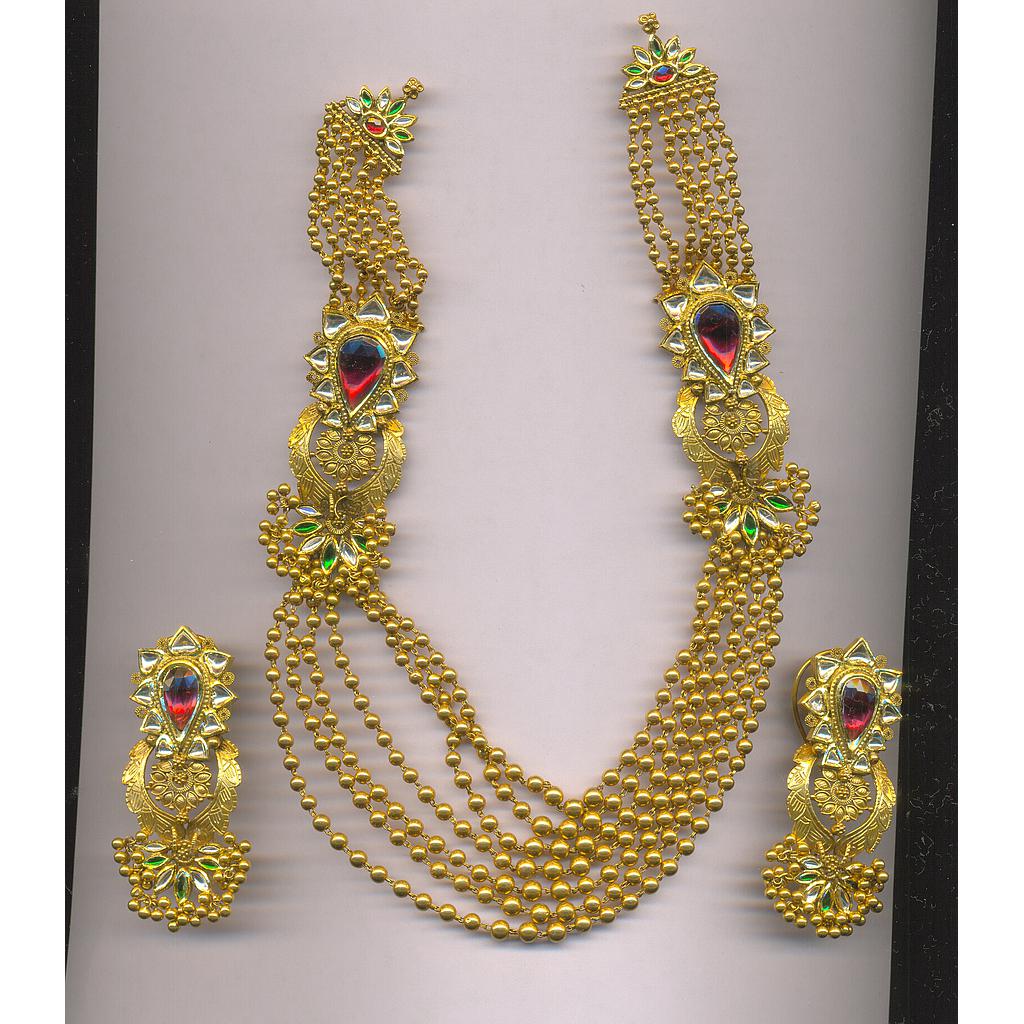 GOLD HALF SET ROUND ANTIQUE EXCLUSIVE