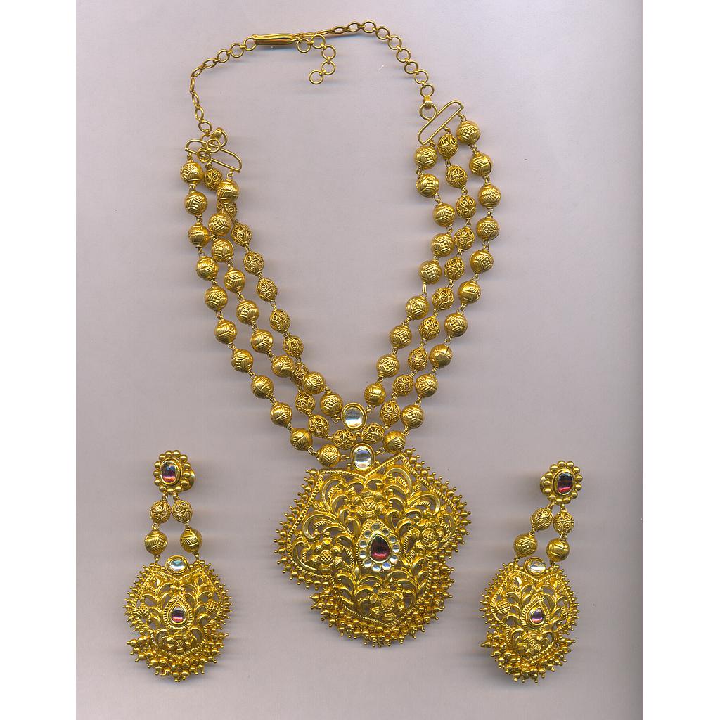 GOLD HALF SET ROUND ANTIQUE EXCLUSIVE