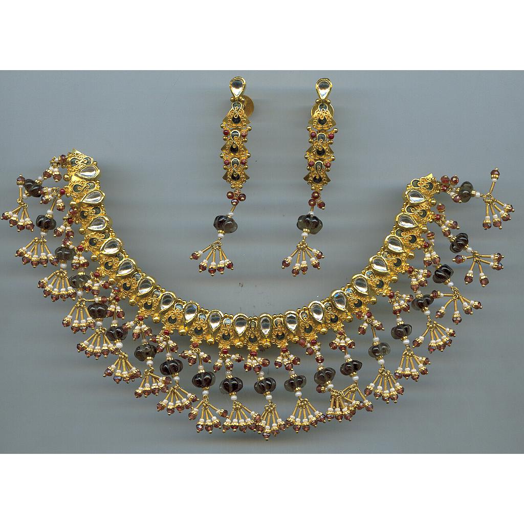GOLD HALF SET ROUND ANTIQUE EXCLUSIVE