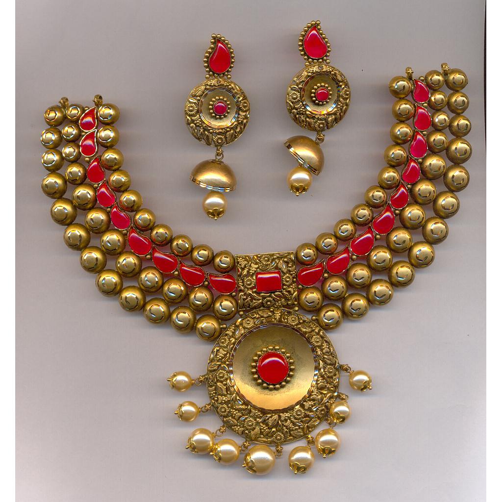 GOLD HALF SET ROUND ANTIQUE EXCLUSIVE