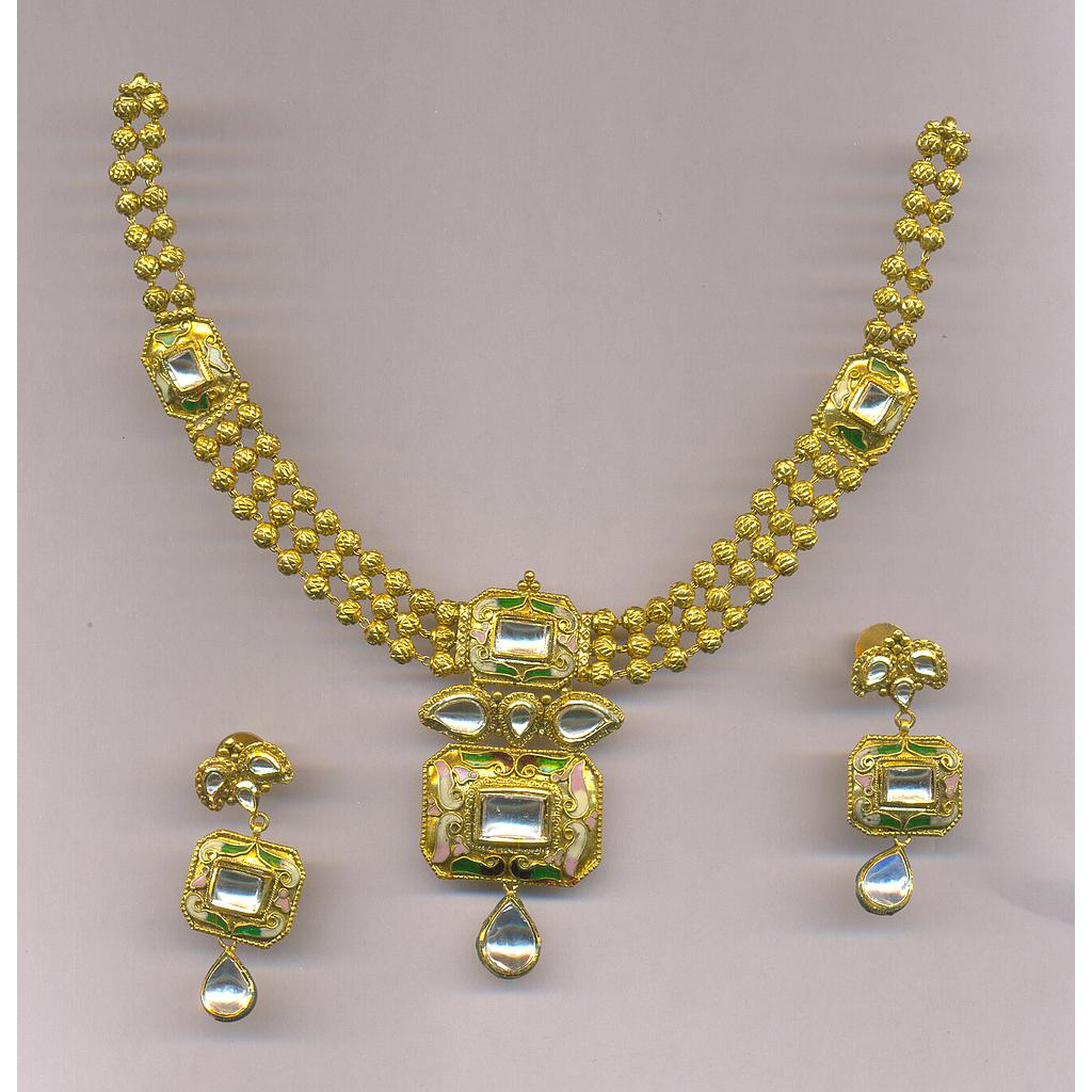 GOLD HALF SET ROUND ANTIQUE EXCLUSIVE