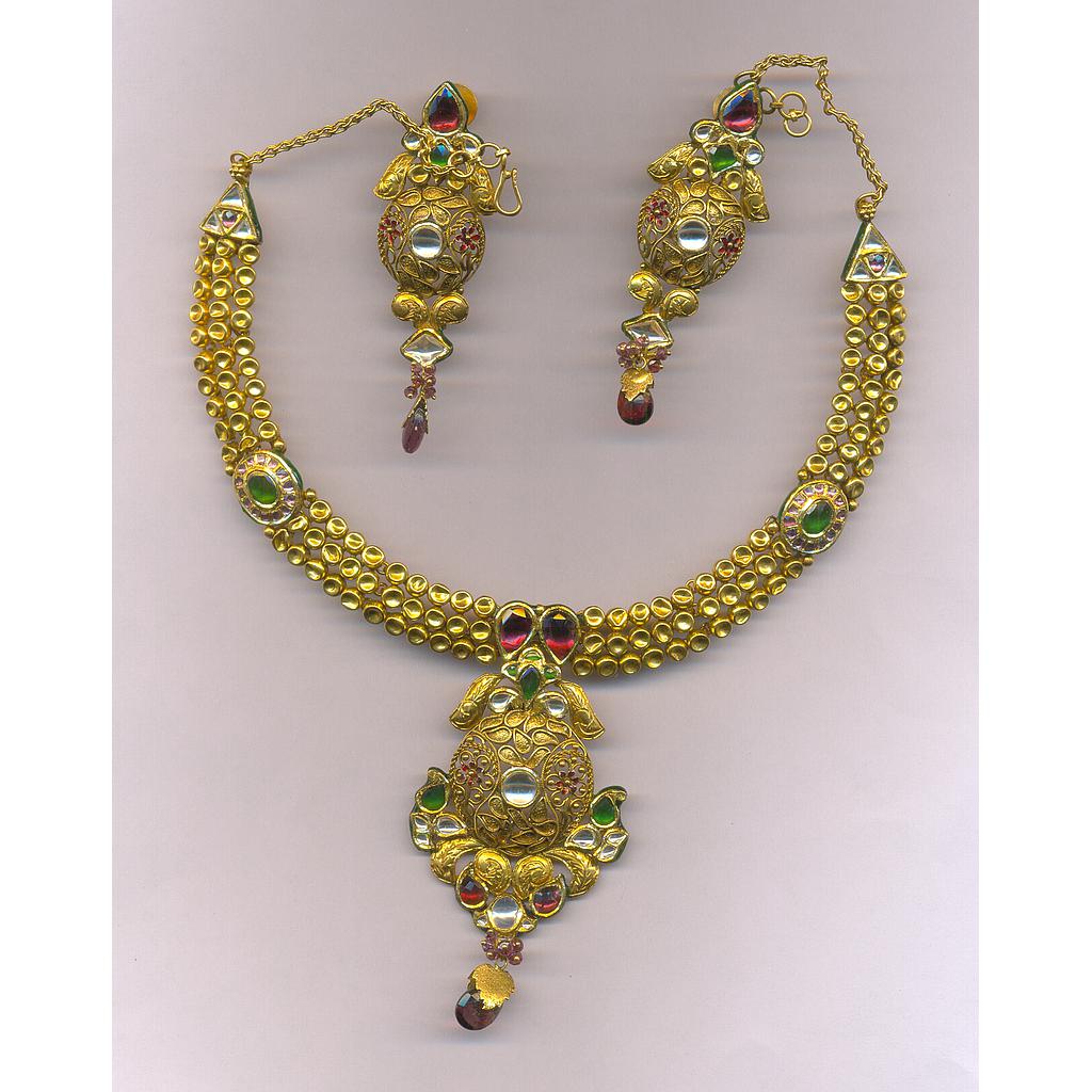 GOLD HALF SET ROUND ANTIQUE EXCLUSIVE