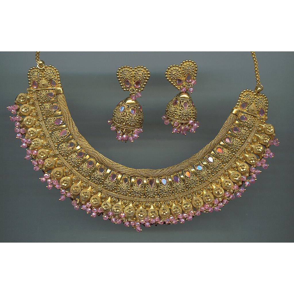 GOLD HALF SET ROUND ANTIQUE EXCLUSIVE