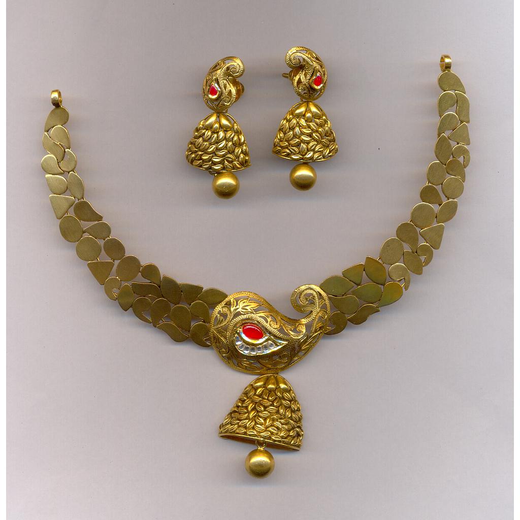 GOLD HALF SET ROUND ANTIQUE EXCLUSIVE