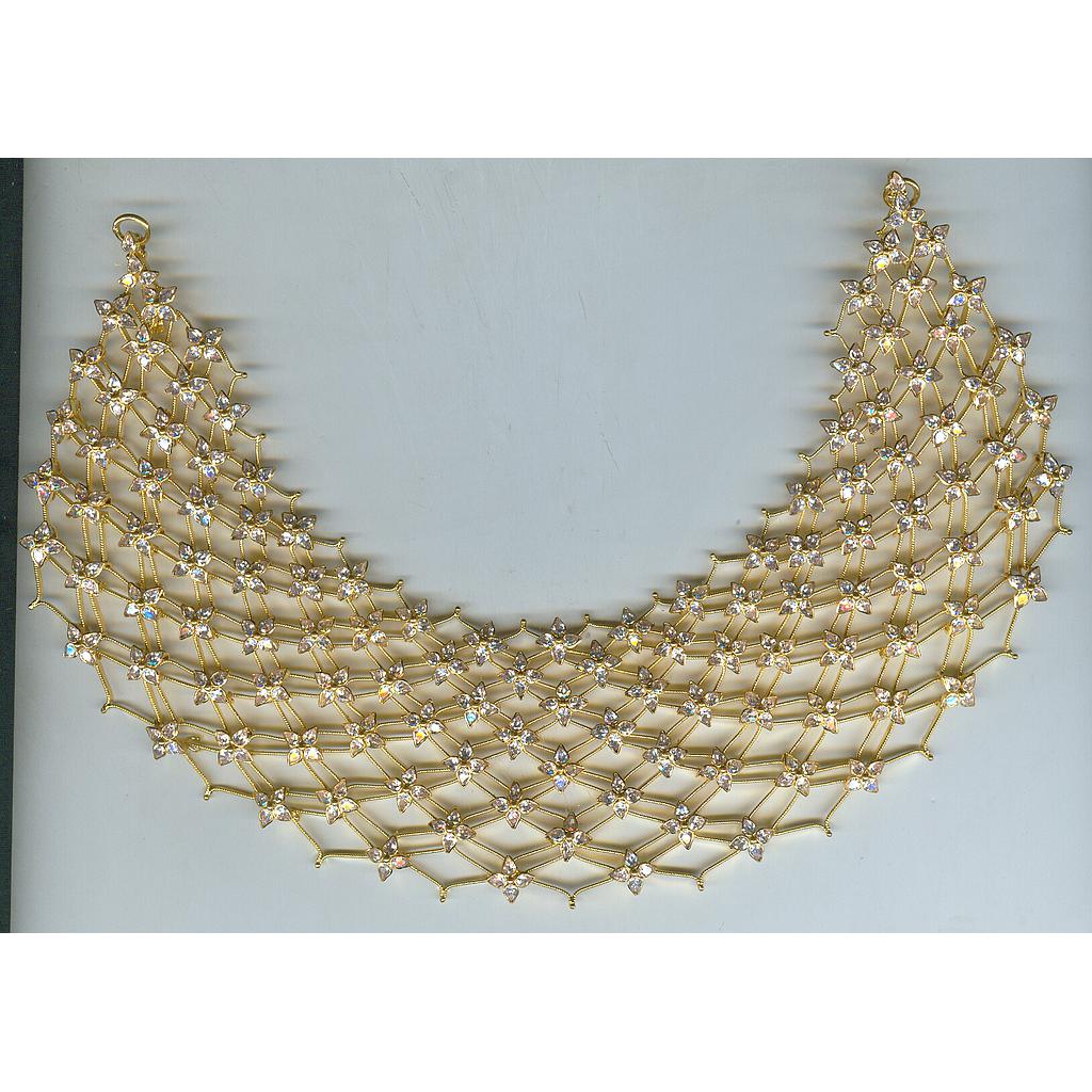 GOLD HALF SET ROUND ANTIQUE EXCLUSIVE