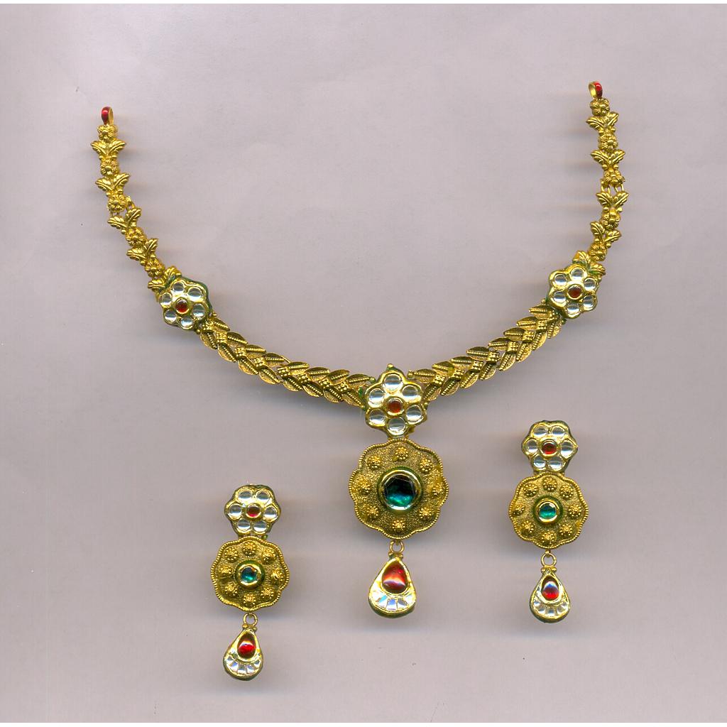 GOLD HALF SET ROUND ANTIQUE EXCLUSIVE
