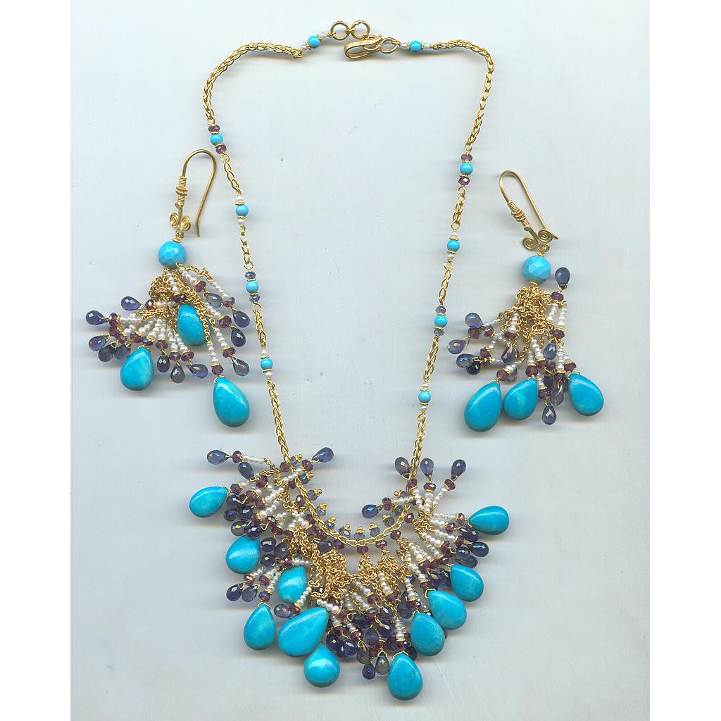 GOLD HALF SET ROUND ANTIQUE EXCLUSIVE