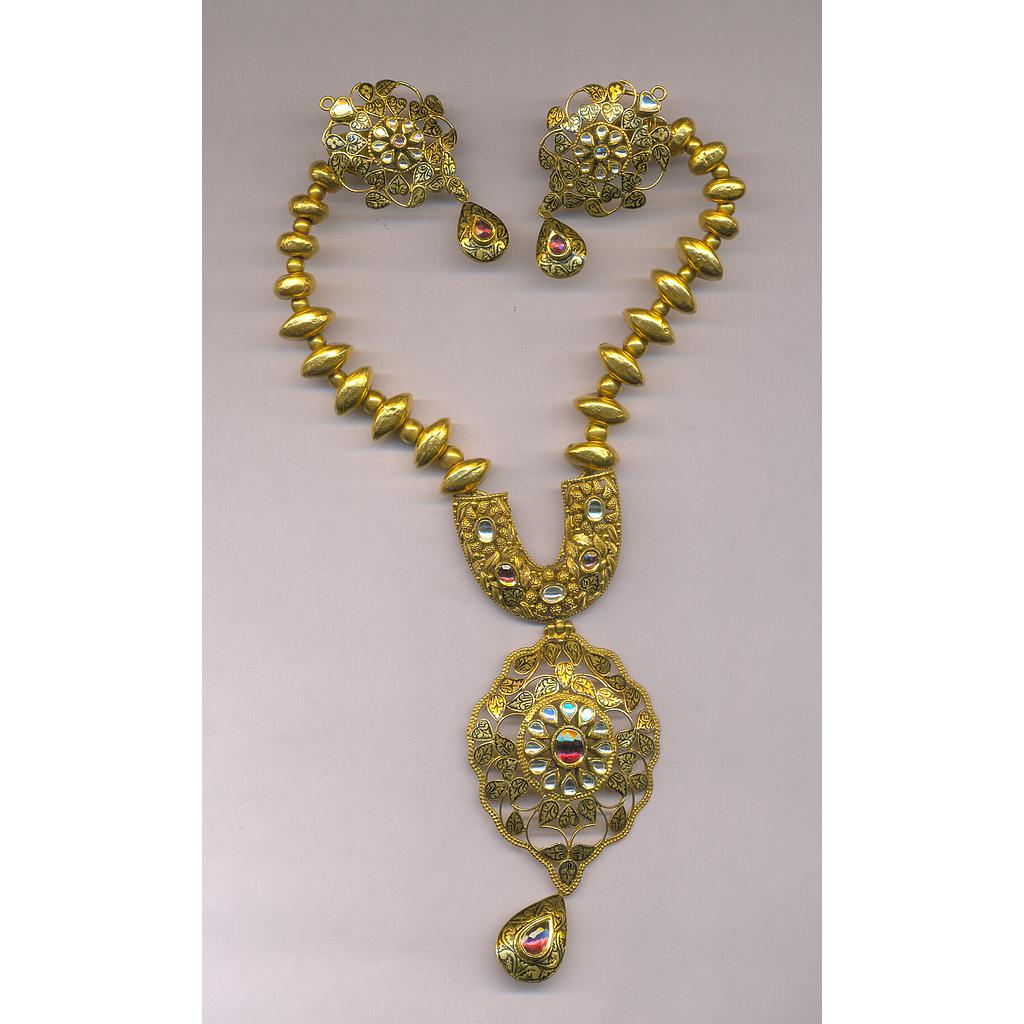 GOLD HALF SET ROUND ANTIQUE EXCLUSIVE