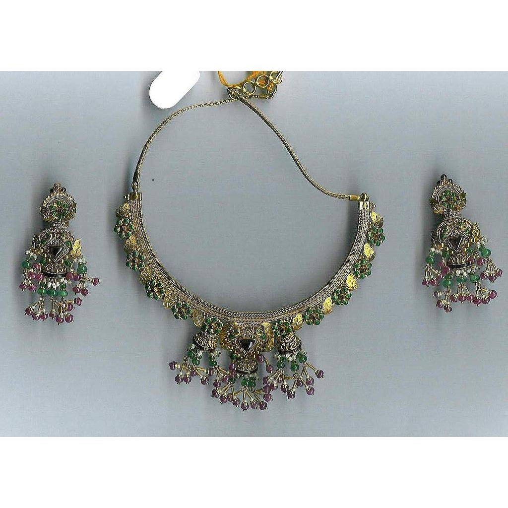 GOLD HALF SET ROUND ANTIQUE EXCLUSIVE