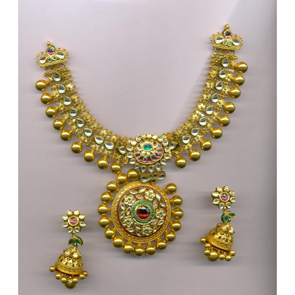 GOLD HALF SET ROUND ANTIQUE EXCLUSIVE