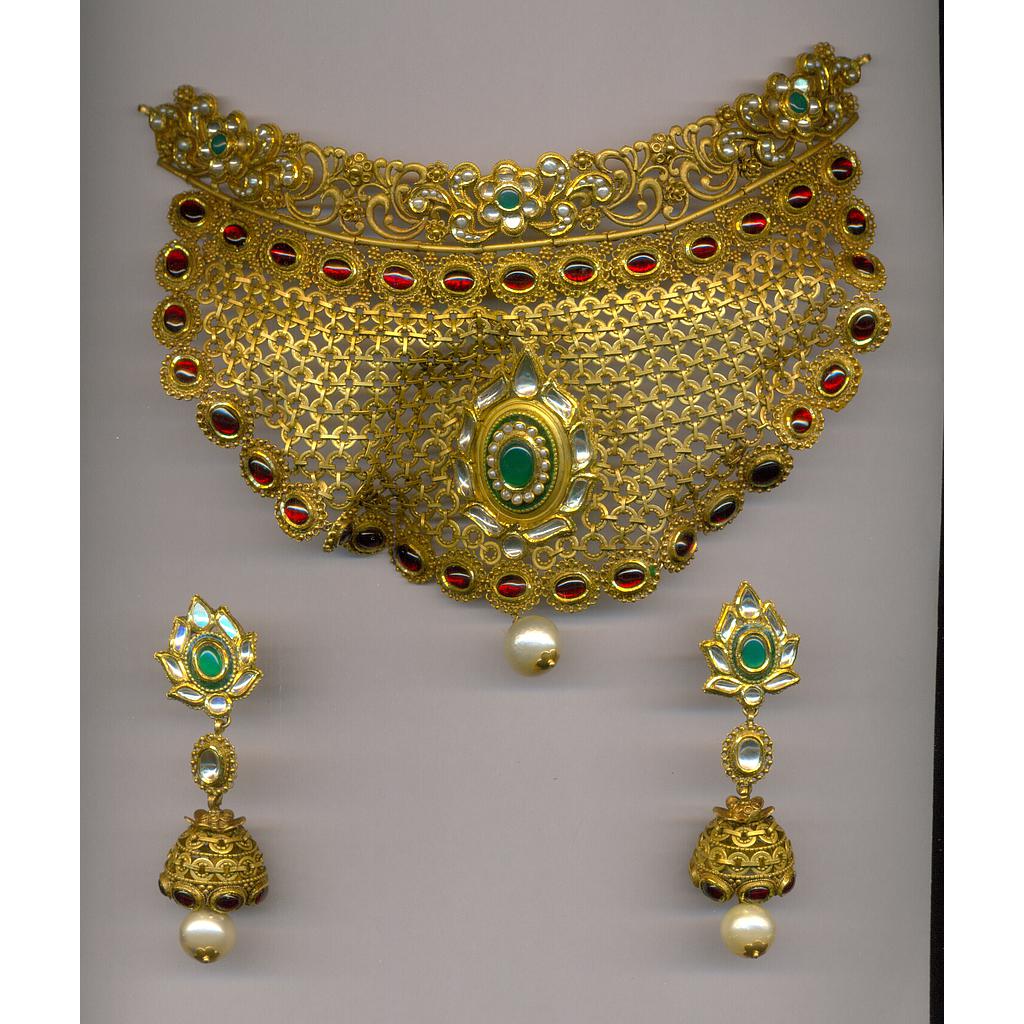 GOLD HALF SET ROUND ANTIQUE EXCLUSIVE