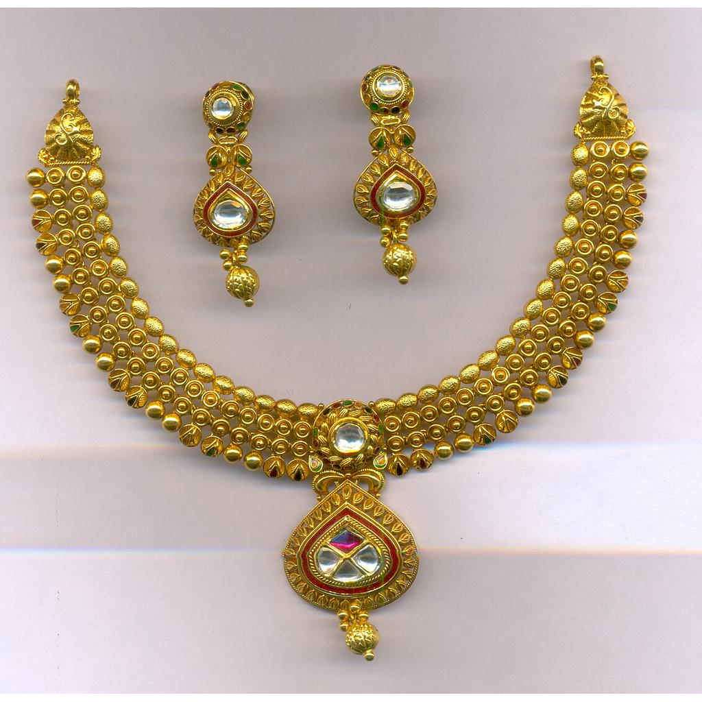 GOLD HALF SET ROUND ANTIQUE EXCLUSIVE