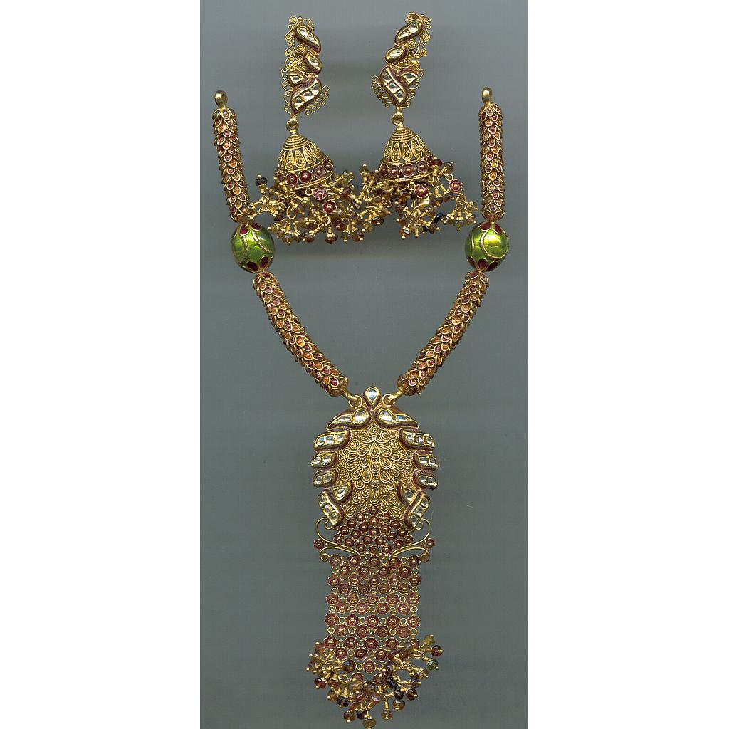 GOLD HALF SET ROUND ANTIQUE EXCLUSIVE