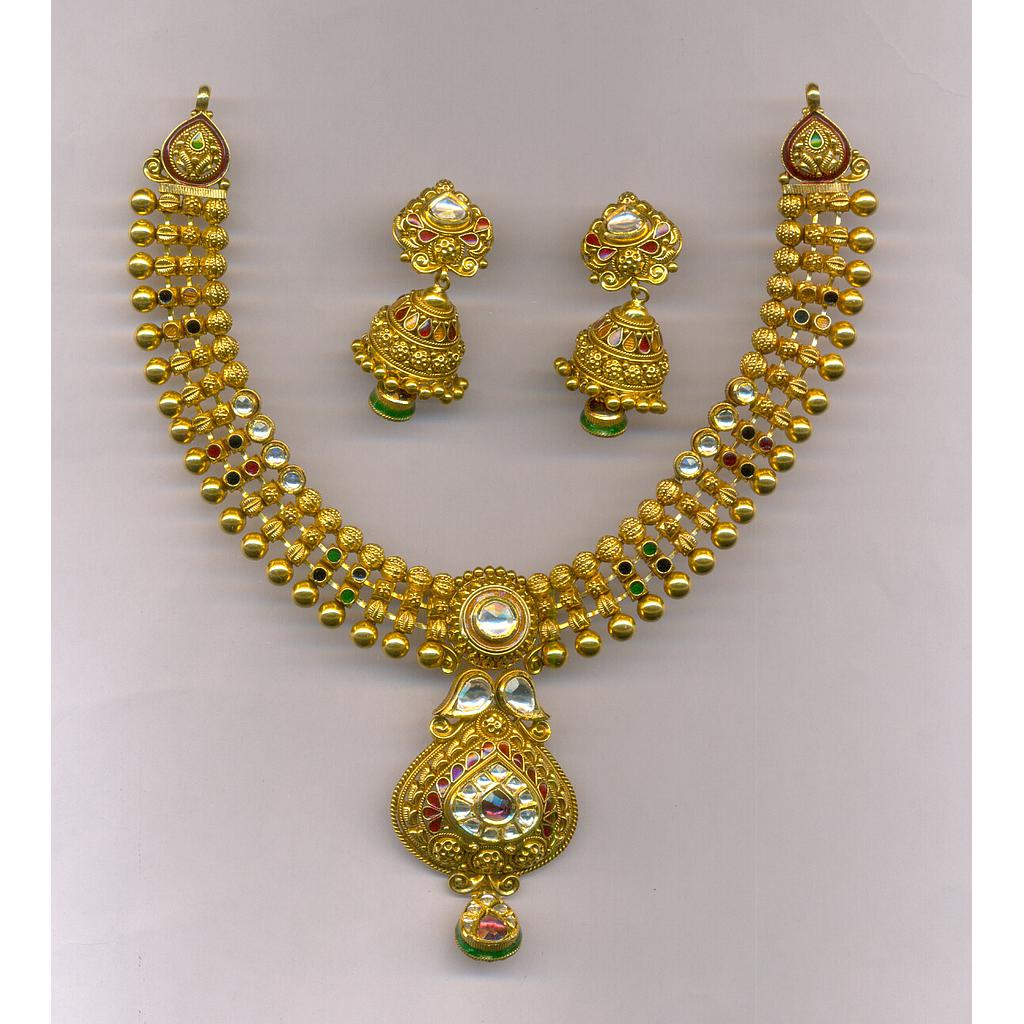 GOLD HALF SET ROUND ANTIQUE EXCLUSIVE
