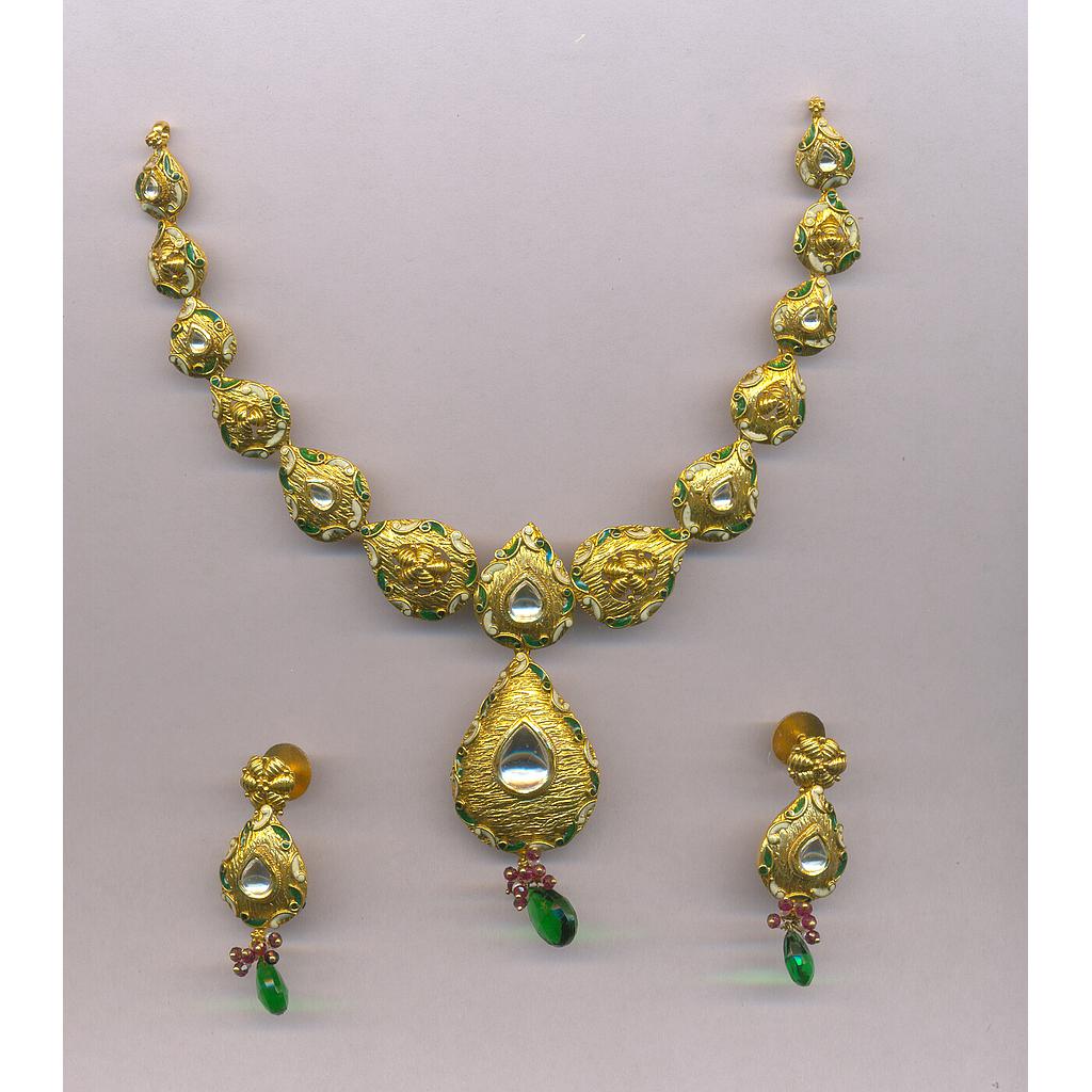 GOLD HALF SET ROUND ANTIQUE EXCLUSIVE