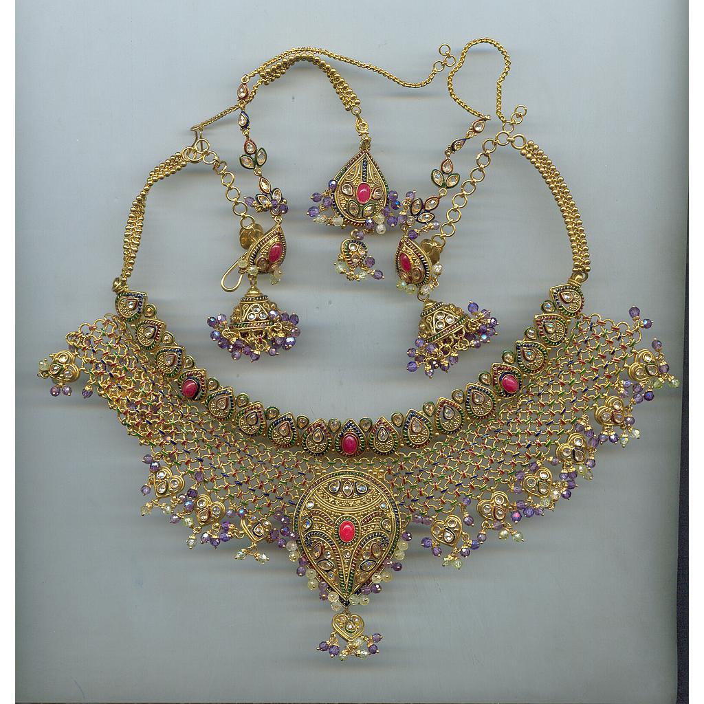 GOLD HALF SET ROUND ANTIQUE EXCLUSIVE