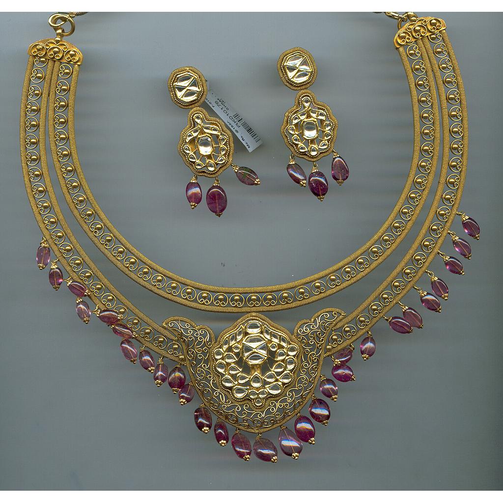 GOLD HALF SET ROUND ANTIQUE EXCLUSIVE