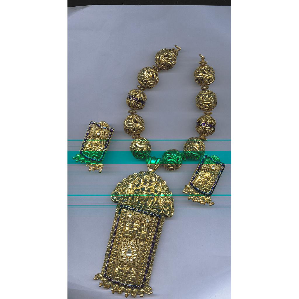 GOLD HALF SET ROUND ANTIQUE EXCLUSIVE