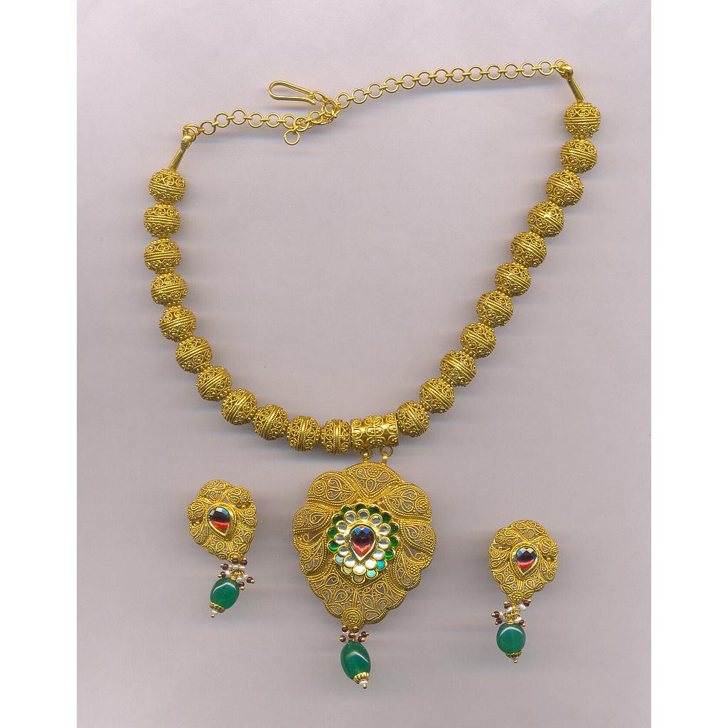 GOLD HALF SET ROUND ANTIQUE EXCLUSIVE
