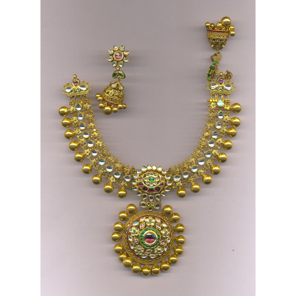 GOLD HALF SET ROUND ANTIQUE EXCLUSIVE