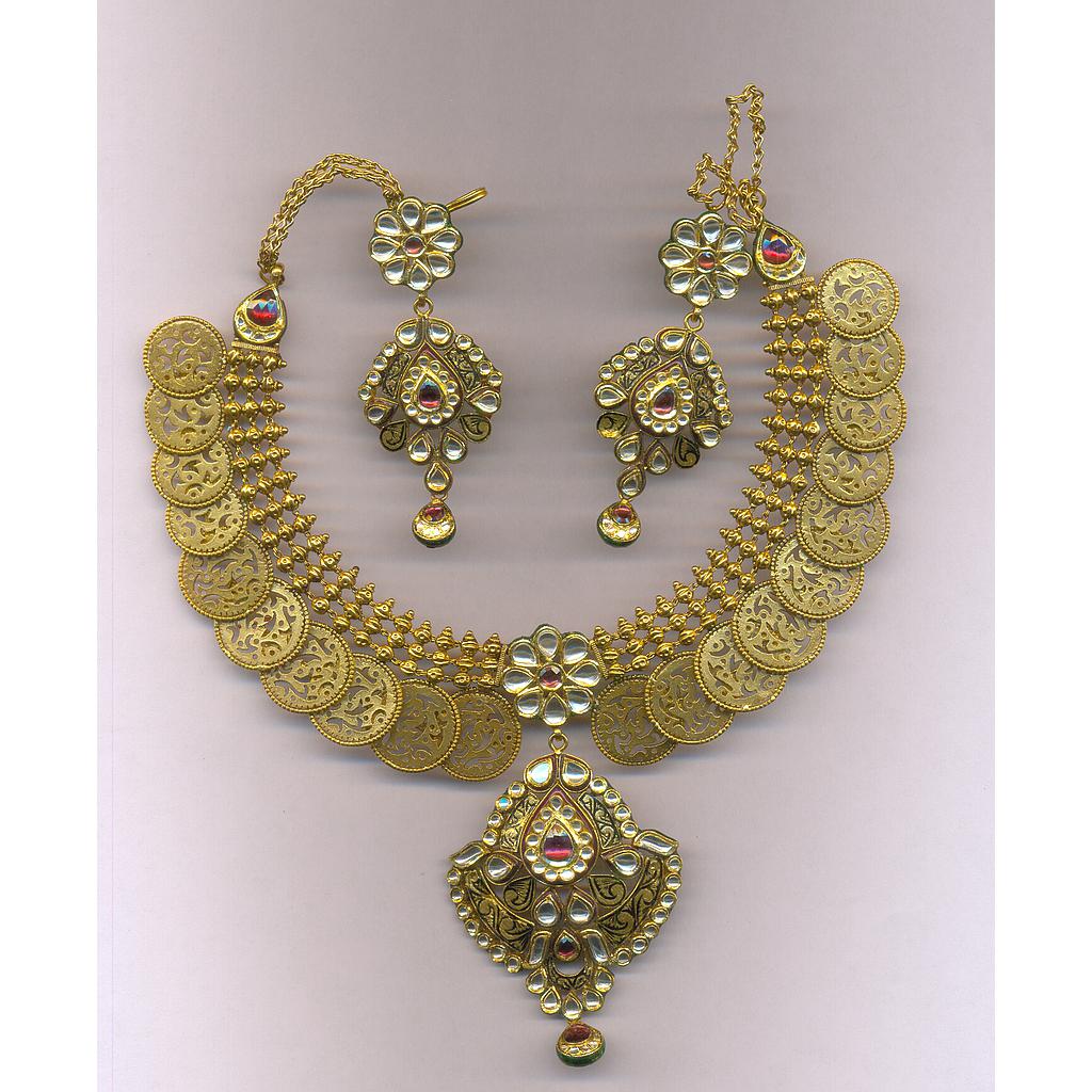 GOLD HALF SET ROUND ANTIQUE EXCLUSIVE
