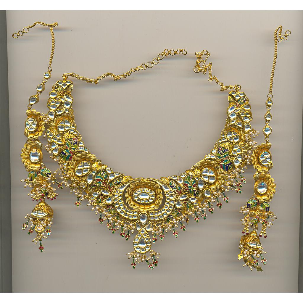 GOLD HALF SET ROUND ANTIQUE EXCLUSIVE