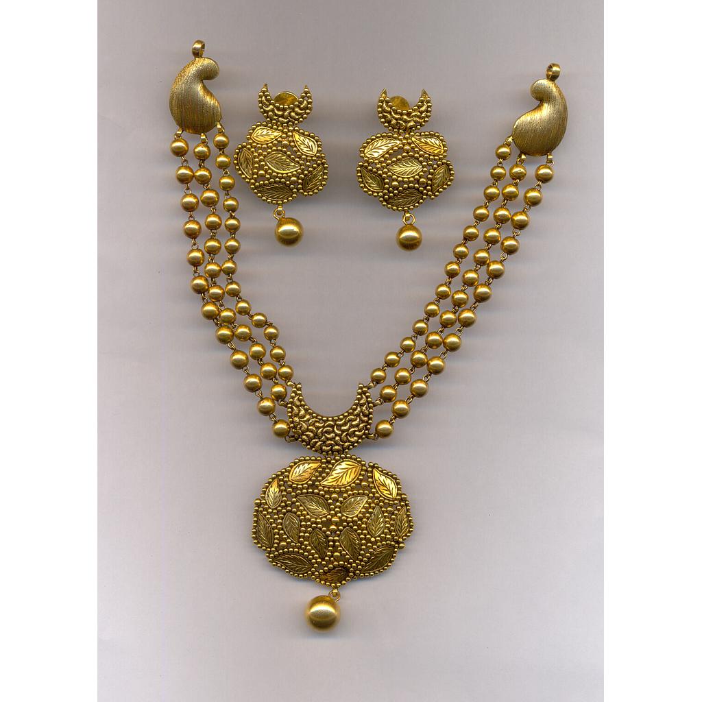GOLD HALF SET ROUND ANTIQUE EXCLUSIVE