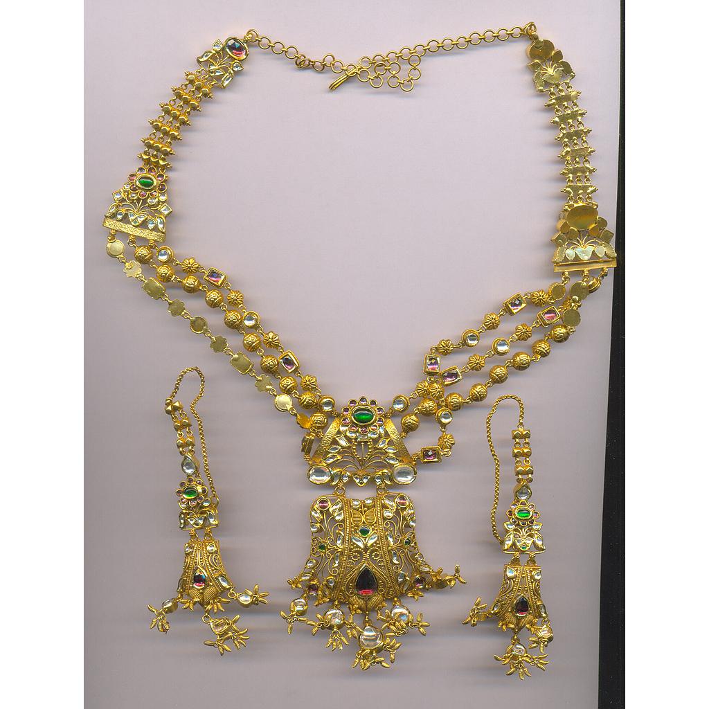GOLD HALF SET ROUND ANTIQUE EXCLUSIVE
