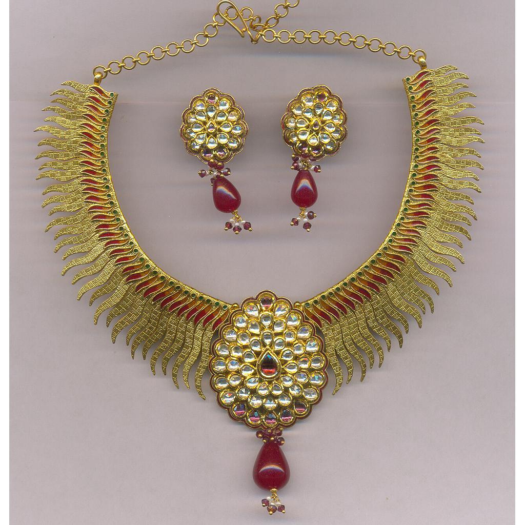 GOLD HALF SET ROUND ANTIQUE EXCLUSIVE