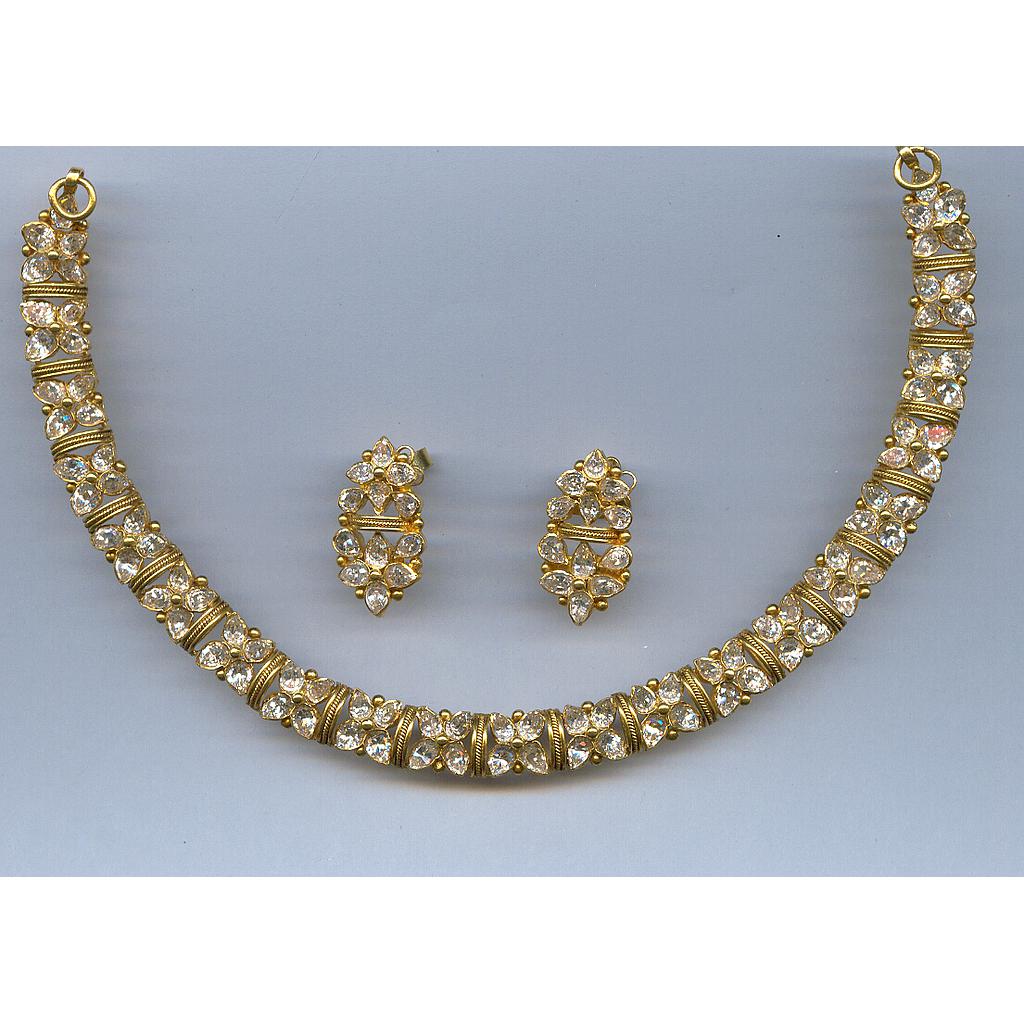 GOLD HALF SET ROUND ANTIQUE EXCLUSIVE