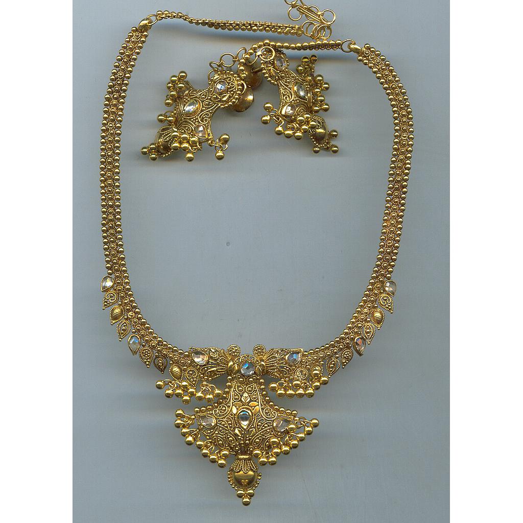 GOLD HALF SET ROUND ANTIQUE EXCLUSIVE