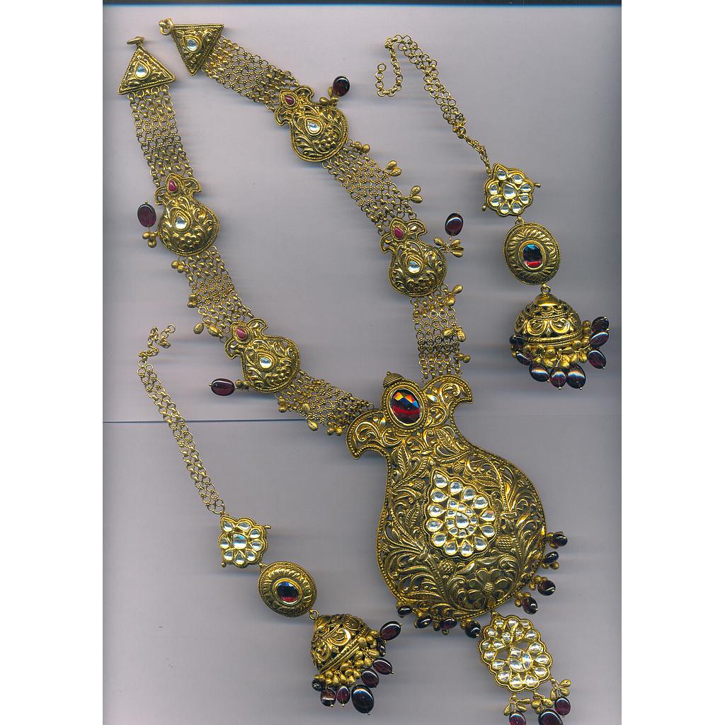 GOLD HALF SET ROUND ANTIQUE EXCLUSIVE