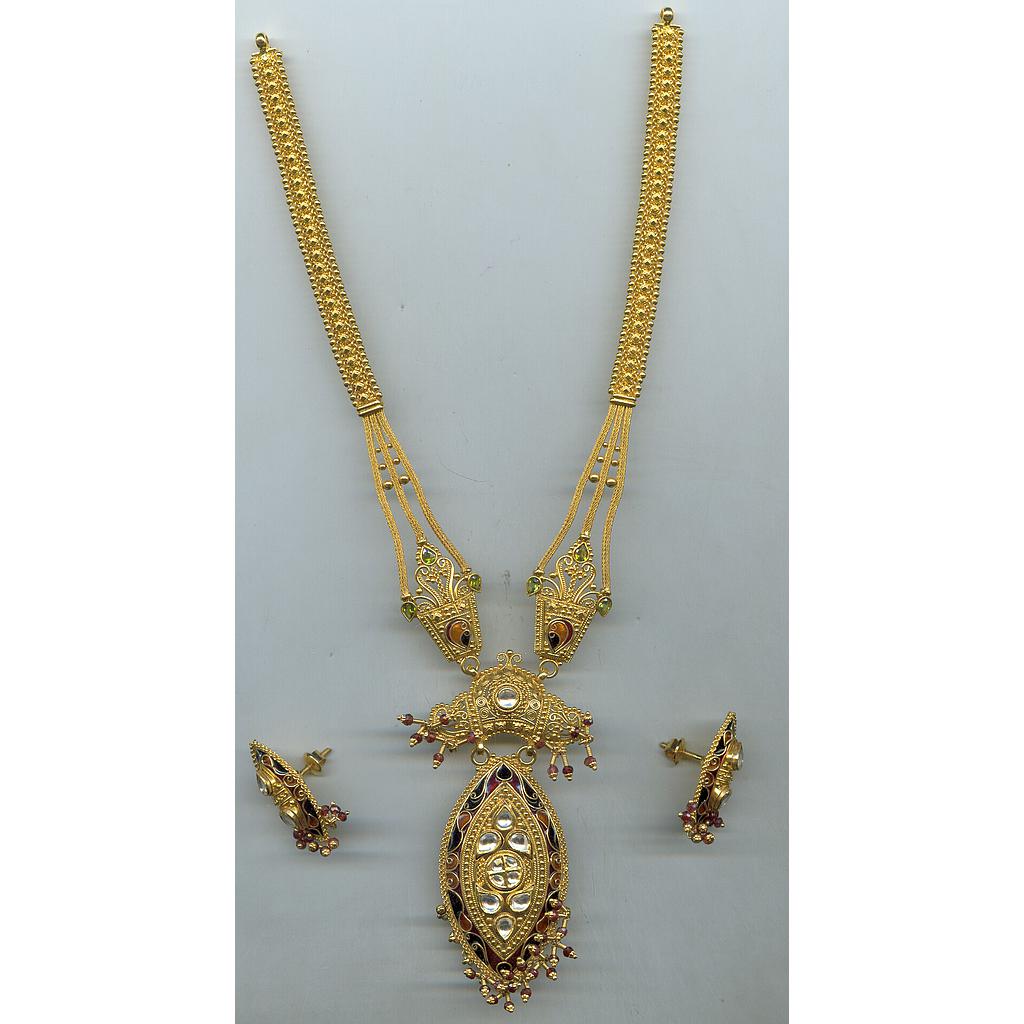 GOLD HALF SET ROUND ANTIQUE EXCLUSIVE