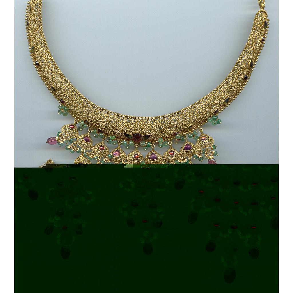 GOLD HALF SET ROUND ANTIQUE EXCLUSIVE