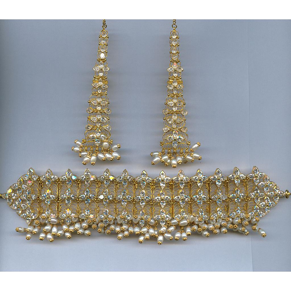 GOLD HALF SET ROUND ANTIQUE EXCLUSIVE