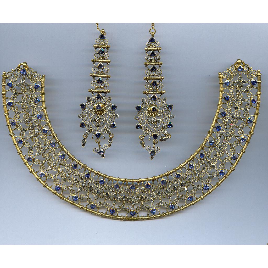 GOLD HALF SET ROUND ANTIQUE EXCLUSIVE