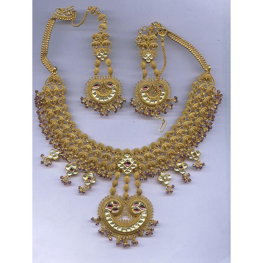 GOLD HALF SET ROUND ANTIQUE EXCLUSIVE