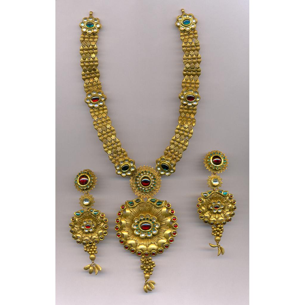 GOLD HALF SET ROUND ANTIQUE EXCLUSIVE