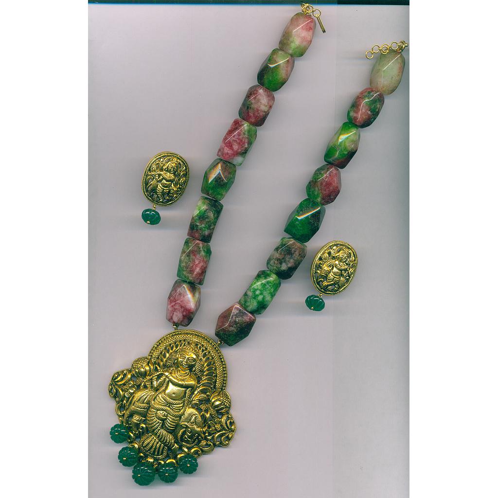 GOLD HALF SET ROUND ANTIQUE EXCLUSIVE