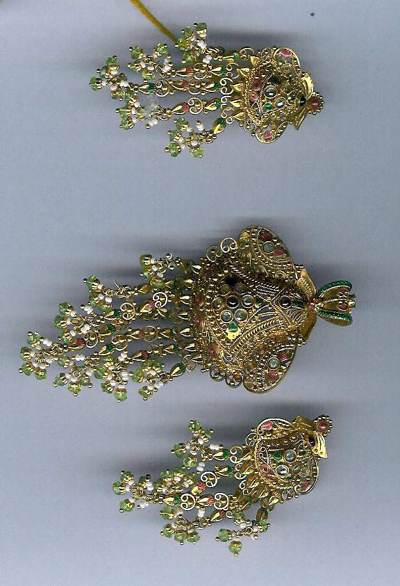 GOLD HALF SET ROUND ANTIQUE EXCLUSIVE