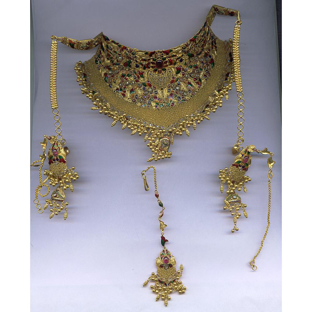 GOLD HALF SET ROUND ANTIQUE EXCLUSIVE