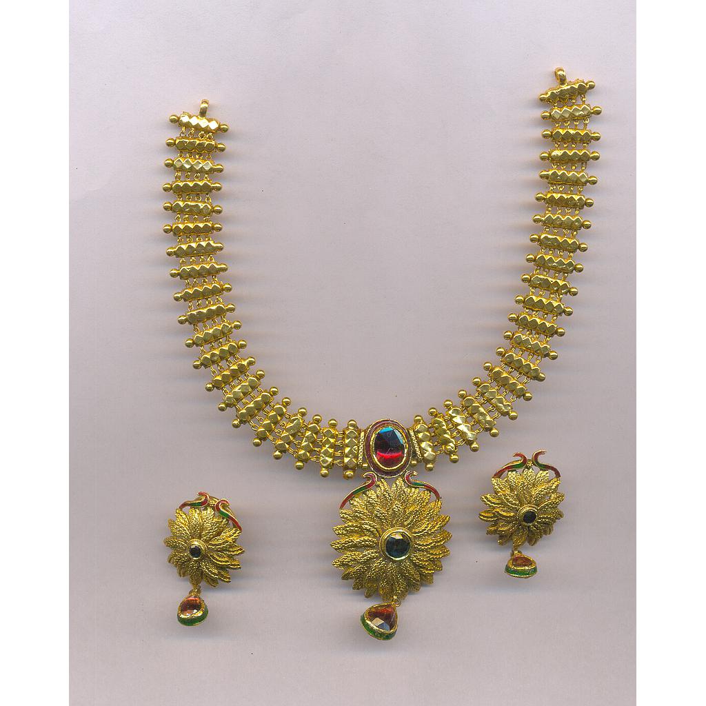 GOLD HALF SET ROUND ANTIQUE EXCLUSIVE