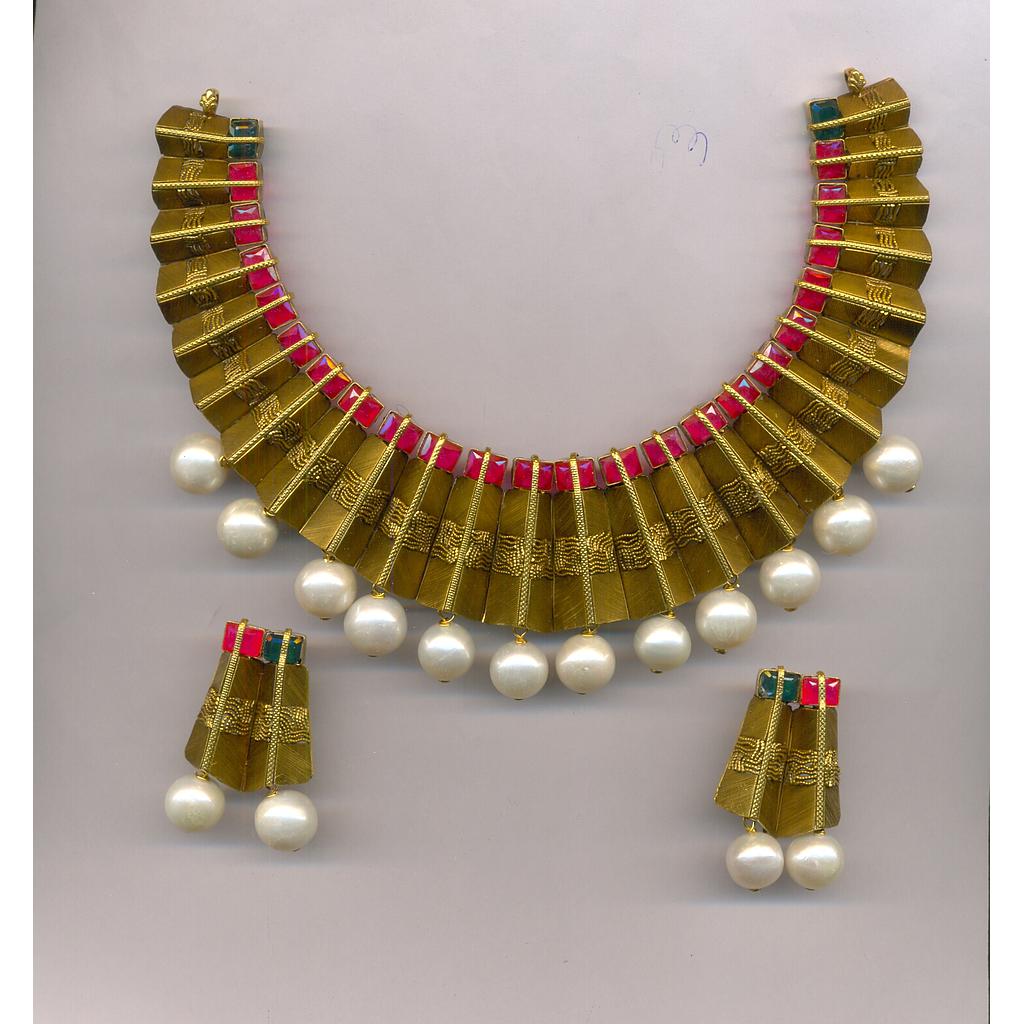 GOLD HALF SET ROUND ANTIQUE EXCLUSIVE