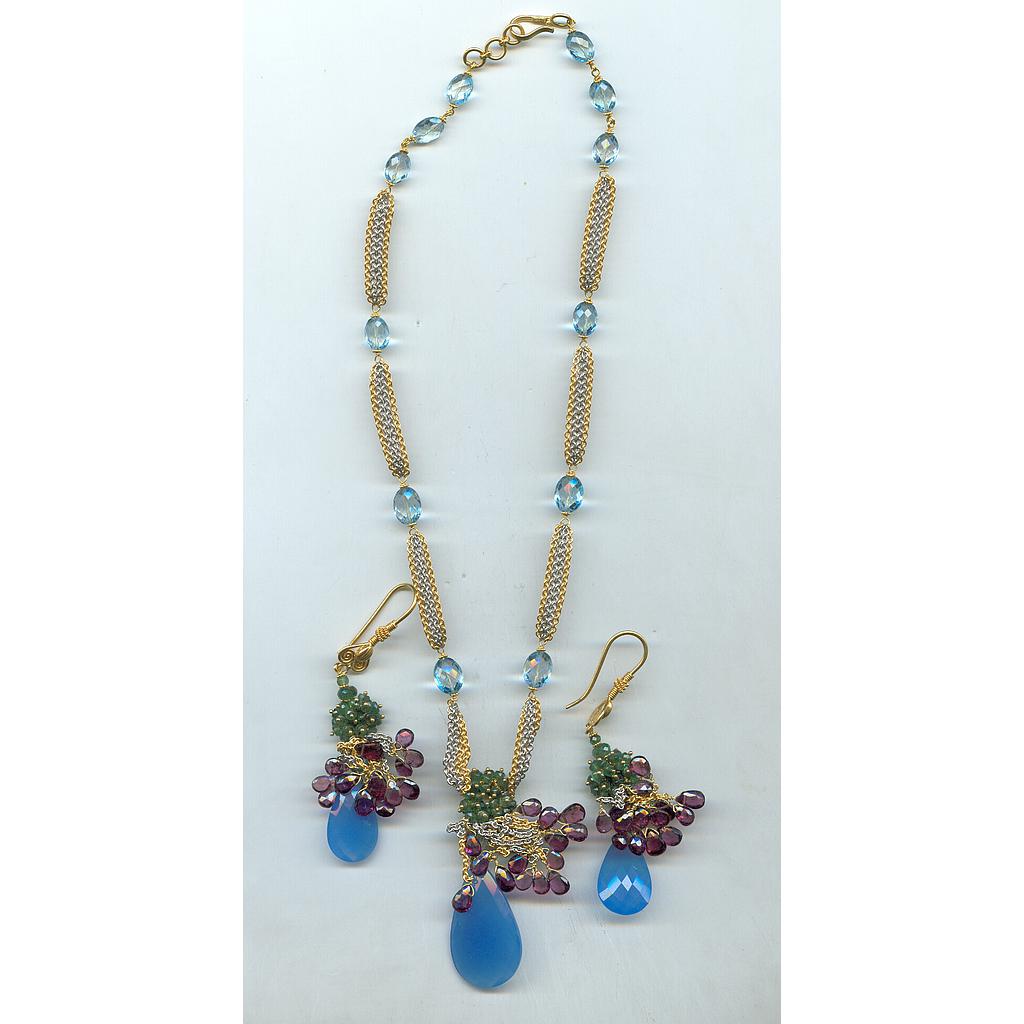 GOLD HALF SET ROUND ANTIQUE EXCLUSIVE